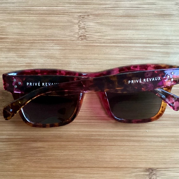 Prive Revaux Women’s Classic Polarized Sunglasses Purple Orange Tortoise Cat Eye - Picture 6 of 16